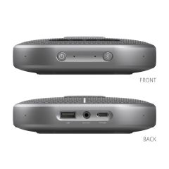 PT-SPEAK-100 Dört Mikrofonlu Konferans Hoparlörü - Taşınabilir 3W Bluetooth hoparlör ve tüm yönlü mikrofon dizisi