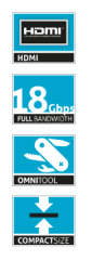 PT-TOOL-100 4K 18Gbps HDMI Sinyal Oluşturucu ve Ekran Emülatörü