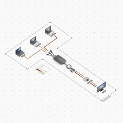 PT-PSW-31I  3x1 4K 18Gbps Çoklu Format Sunum Anahtarlama Cihazı