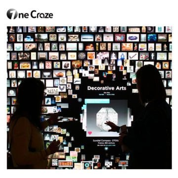 Dijital Etkileşimli Ekran Duvarı - OneCraze