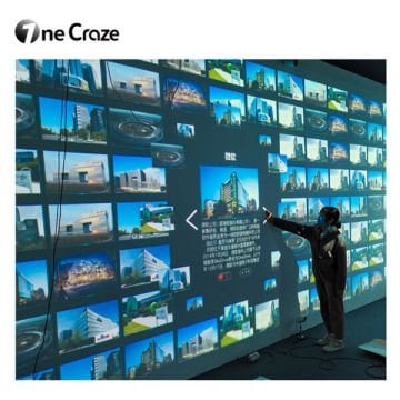 Dijital Etkileşimli Ekran Duvarı - OneCraze