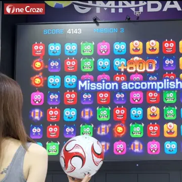 Omniball - Etkileşimli LED Duvar Dokunmatik Ekranlı Simülatörlü Çok Sporlu Eğitim Oyunu