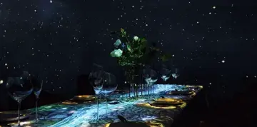 Immersive Dining Table – Holografik Projeksiyonlu Etkileşimli Yemek Deneyimi