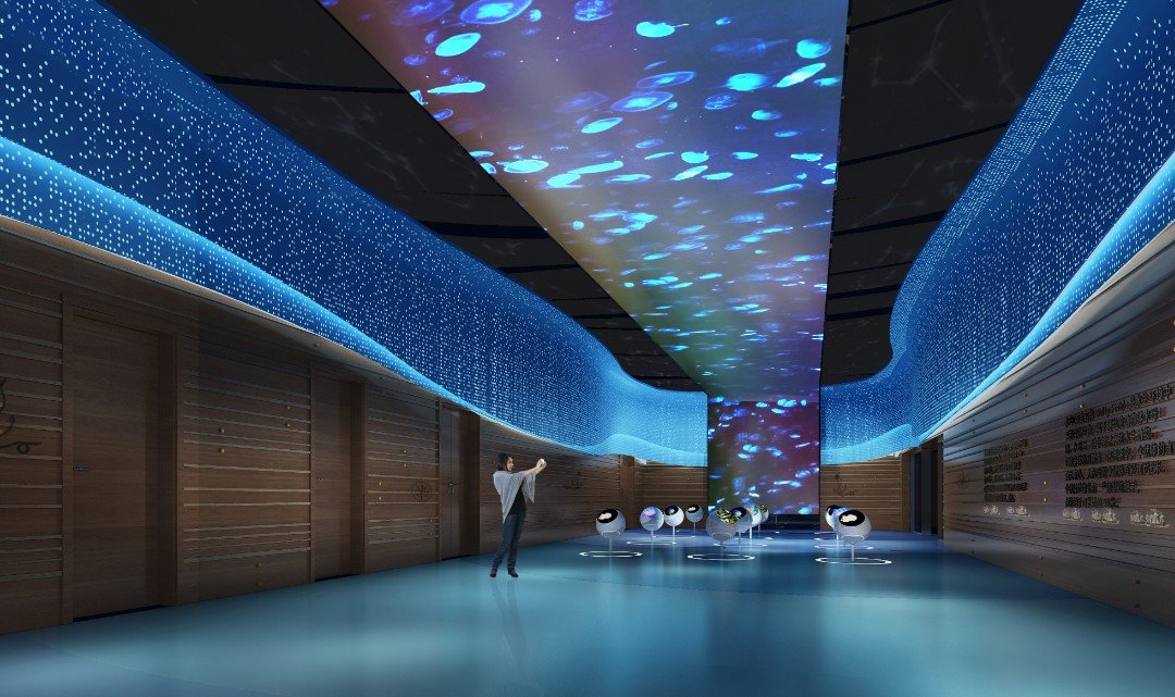 Immersive Canopy Projection – Etkileşimli Tavan (Canopy) Projeksiyon Tasarımı