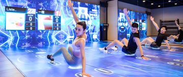 Digital Fitness Immersive Gym Projection – Yenilikçi Dijital Fitness ve Etkileşimli Projeksiyon Deneyimi