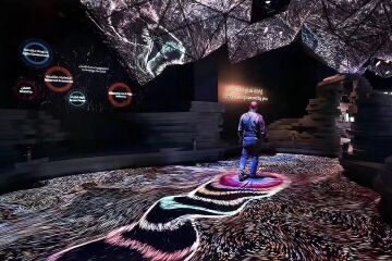 Kişiselleştirilmiş Akıllı Dijital Pavyon Tasarımı – Duvar & Zemin Projektörleri