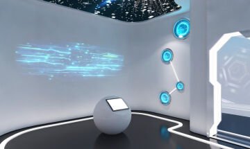 Kişiselleştirilmiş Akıllı Dijital Pavyon Tasarımı – Duvar & Zemin Projektörleri