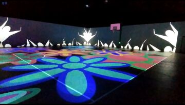 3D Projeksiyon Mapping Basketbol Sahası & Radar Yazılımı – Etkileşimli Spor Deneyimi