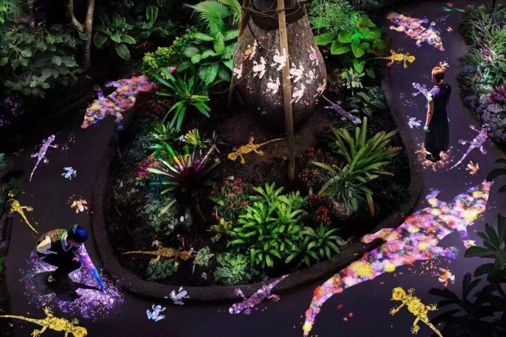 Özel Holografik İnteraktif Oyun Parkı – Custom Playground Projections