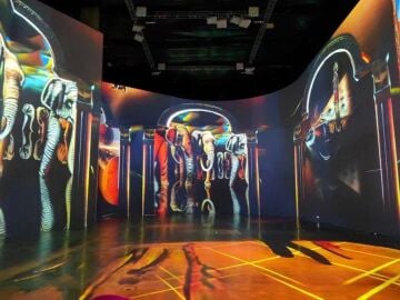 Immersive Art Showroom – 3D 360° Holografik Projeksiyon Deneyimi