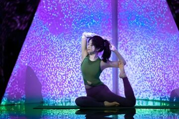 3D Immersive Yoga Studio – Sanat ve Projeksiyon Mapping ile Etkileşimli Stüdyo