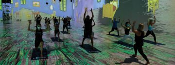 3D Immersive Yoga Studio – Sanat ve Projeksiyon Mapping ile Etkileşimli Stüdyo