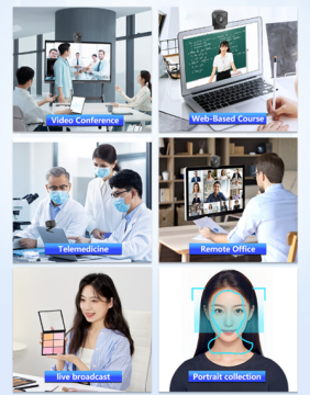 YesSmart YS 838Pro 4K Uzaktan Kumandalı USB Webcam