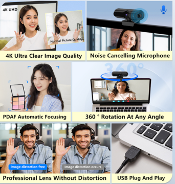 YesSmart YS 827 – Profesyonel USB Webcam & Video Konferans Kamerası