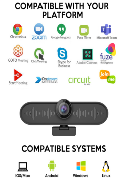 YesSmart YS1100A 4K – Ultra HD USB Webcam