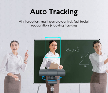 YesSmart YS7080 – AI Takip & Elle Kontrol 4K USB Webcam