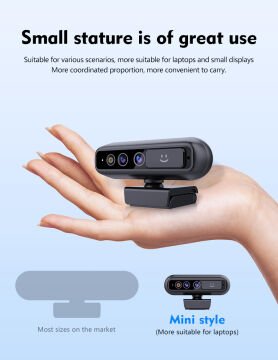 YesSmart YS832WH – Windows Hello Destekli 2592×1944@30fps (2K) USB Webcam