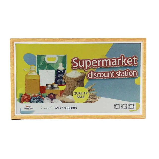 Full‑Color S253E6 SmartScreen e‑Ink Ekran Tabela