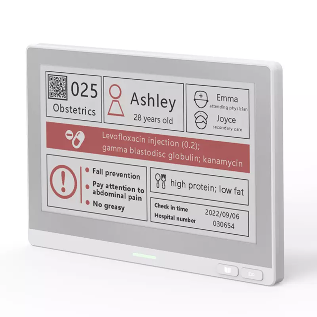 SmartScreen T075B 7.5'' Akıllı Hasta Bilgi Ekranı