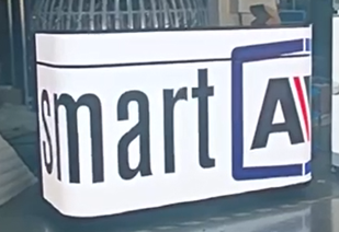 LED Reception Screen – Karşılama Alanları İçin Kavisli Kreatif LED Ekran