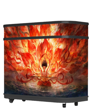 LED Reception Screen – Karşılama Alanları İçin Kavisli Kreatif LED Ekran