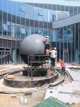 Açılır-Kapanır 360° Küresel LED Ekran Sistemi