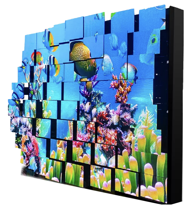 3D Robotik LED Ekran